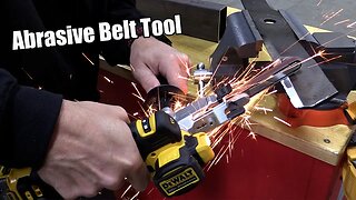 DEWALT 20V XR Bandfile Kit With Powerstack Battery Review DCM200E1 DCM200B