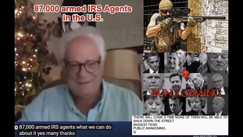 Alex Collier: 87,000 armed IRS agents 🇺🇸 ? these might be Marshalls... arrests ongoing day by day