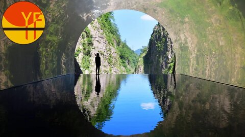 Tour In Tunnel of Light By MAD Architects In TOKAMACHI, JAPAN