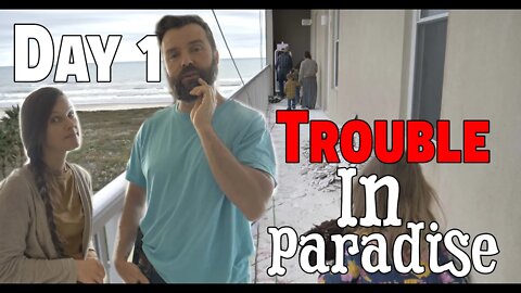 Trouble In Paradise Day 1| Worst Family Vacation Ever! | Packing Up A Family Of 8
