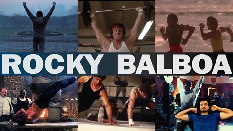 Juntei TODOS os TREINOS de ROCKY BALBOA em UM [Ficou INCRÍVEL] Como fazer o Treino do Rocky Balboa?