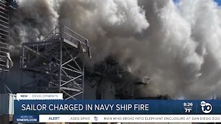 Expert weighs in on sailor charged in connection with Navy ship fire