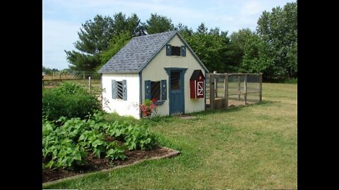 Chicken Coop Construction/DIY Chicken Coop- Fresh Eggs!!