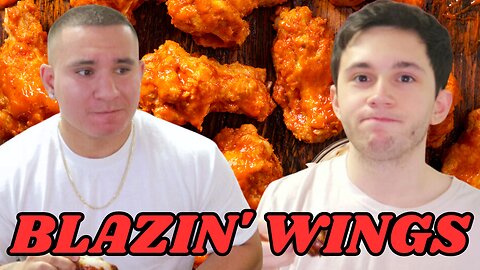 Eating the HOTTEST Wings from Buffalo Wild Wings! w/ Ben Knutsen ​