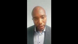'We cannot afford to lose momemtum now' - Maimane on water crisis (3Y2)