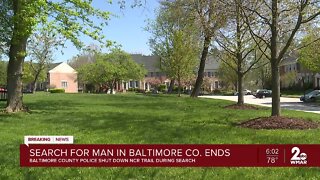 Police find missing armed man in Baltimore County