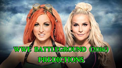 WWE Battleground (2016) Becky Lynch vs. Natalya Predictions