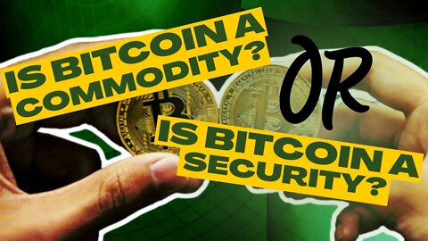 Is Bitcoin a Commodity? Is Bitcoin a Security or Commodity? | MOST ASKED QUESTION ABOUT BITCOIN #2