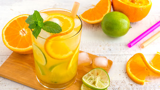 Super Easy Cuban Orange Mojito