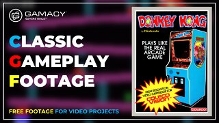 ColecoVision / Donkey Kong (1982) - Classic Game Footage (CGF)