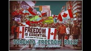 Toronto Freedom Rally - World Wide- Anniversary 12km March. Feb 18 2023