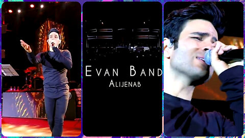 Evan band , best persian music, lovely pop song , live in concert ایوان بند _عالیجناب