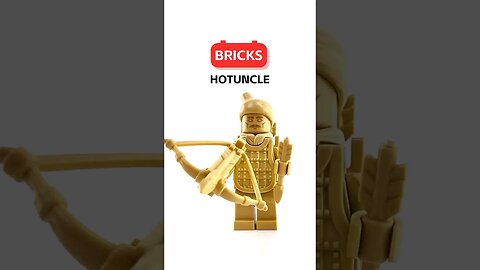 Ancient China Qin crossbowmen Speed Build #toys #bricks #minifigures