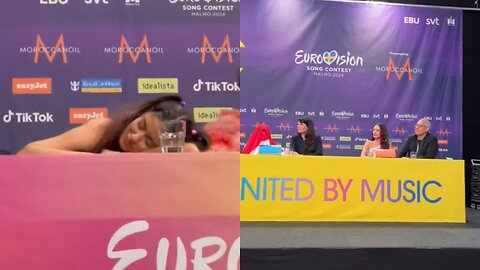 Greece & Netherlands Eurovision Contestants Mock Israel's Entrant During His Speech