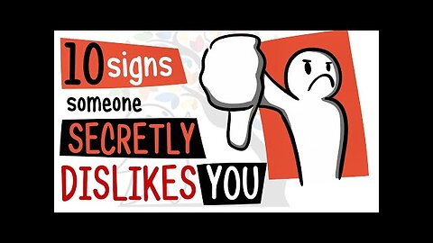 10 Signs Someone Secretly Dislikes You