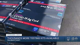 45,000 COVID tests being distributed Palm Beach County
