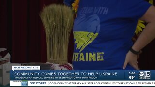 Valley community joins in effort to send thousands of medical supplies to Ukraine