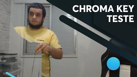 TESTANDO O CHROMA KEY DIRETAMENTE PELO STREAMLABS COM UMA WEBCAM C920 | CROMA QUE?