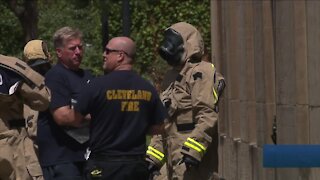 Cleveland Fire responds to hazardous material spill at Cleveland State University