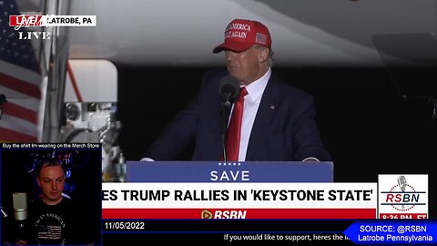 LIVE NOW: President Trump Save America Rally in Latrobe Pennsylvania