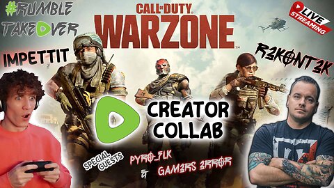 📺Creator Collab | Bringing the Hype to Warzone™ 2.0 with @ImPettit and the Rumble Boyz✅