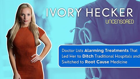 Ivory Hecker with Dr. Jess- who left the traditional hospital for root cause medicine