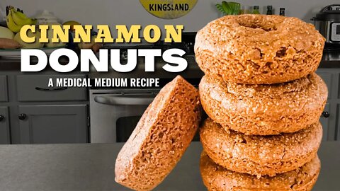 How to make Medical Medium's Cinnamon Donut Recipe