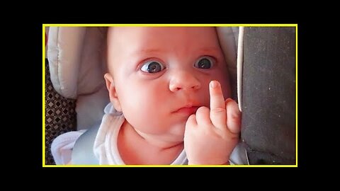 OMG, The Cutest Baby Showing Mid Finger || Funniest Babies Moments Of The Week || Funny Moment