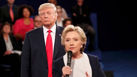 Relive that epic moment from the Trump vs. Hillary Clinton Presidential Debate, a great TV moment!