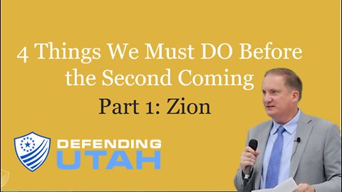 4 Things We Must DO Before the Second Coming Part 1