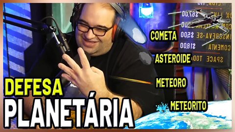 Qual a Diferença entre COMETA ASTEROIDE METEORO METEORITO - A DEFESA PLANETÁRIA pode Salvar a Terra