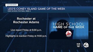 Rochester vs. Rochester Adams selected as WXYZ Game of the Week