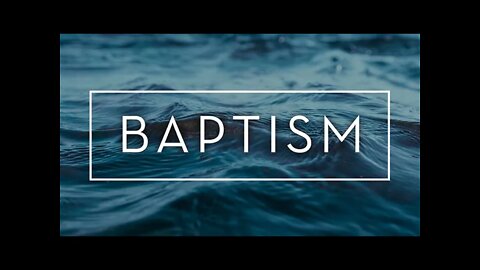 The Correct Baptism in the name of Yehoshua/Jesus