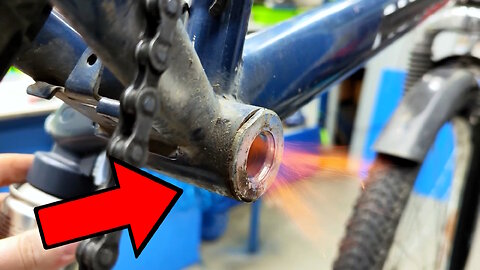 Why is it hard to pedal a bicycle? Fix bike bottom bracket
