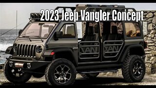 2023 Jeep Vangler Concept