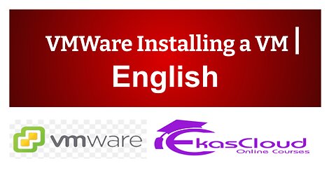 #VMware | How to Install ISO inVM |Ekasclod | English