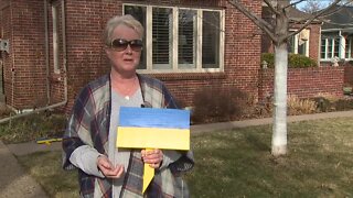 Denver family creating and selling Ukrainian flags to raise money for various charities