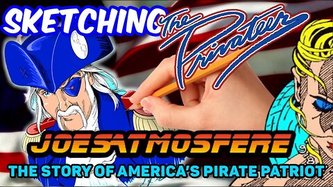Sketching The Privateer: Amateur Comic Art Live, Episode 96