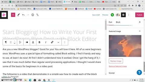 How to Publish A WordPress Post