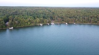 White Earth Lake Minnesota Drone Flyover