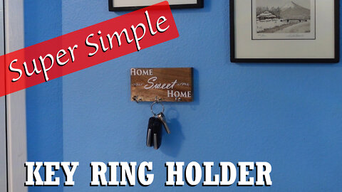 DIY Key Ring Holder