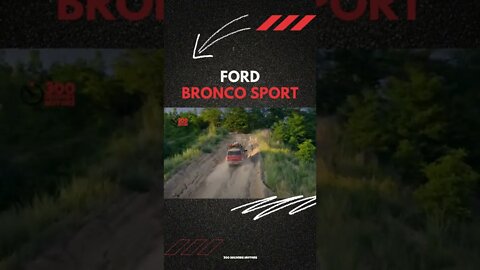 FORD BRONCO SPORT rugged small SUV equipped for trails with standard 4X4 #SHORTS