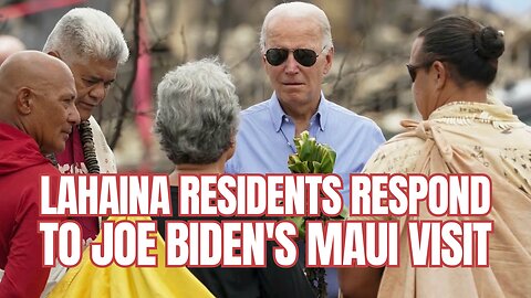 Lahaina Resident to Biden: 'Repent from your posturing and your lack of integrity'