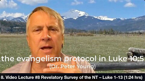 the evangelism protocol in Luke 10:5
