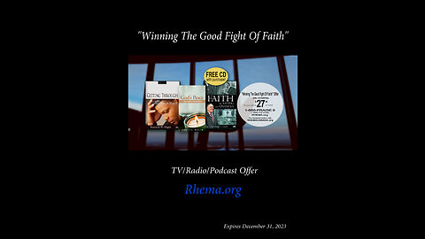 "FREE CD" - Faith By Saying For Finances by Rev. Kenneth E. Hagin (with TV/Radio offer purchase)