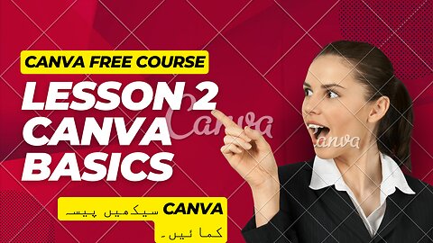 Canva Basics | FREE Canva | Lesson 02