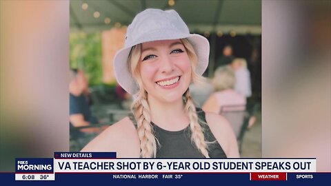 Virginia teacher shot by 6-year-old describes surgeries, recovery