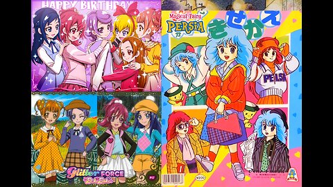 Makoto Kenzaki/Cure Sword (Doki Doki Pretty Cure) and Mahou no Fairy Pelsia Slideshow AMV - 遅れてきたBirthday [Okurete kita Birthday] Birthday came late