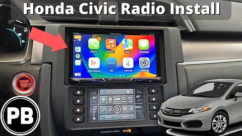 2016 - 2021 Honda Civic Radio Install