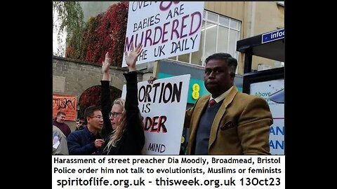 Police order Bristol pastor not to talk to evolutionists Muslims or feminists, Dia Moodley assaulted